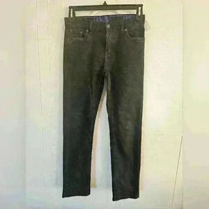 Levi's 502 Women's Black Taper Low Rise Sz 14R W27 L29 Jeans Denim Black Label